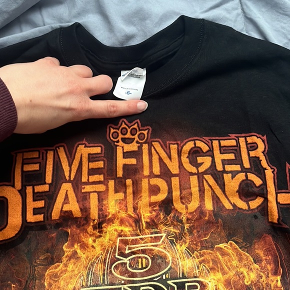 Five Finger Death Punch - Official Band Tee Merch unisex metal 5fdp - Picture 3 of 4
